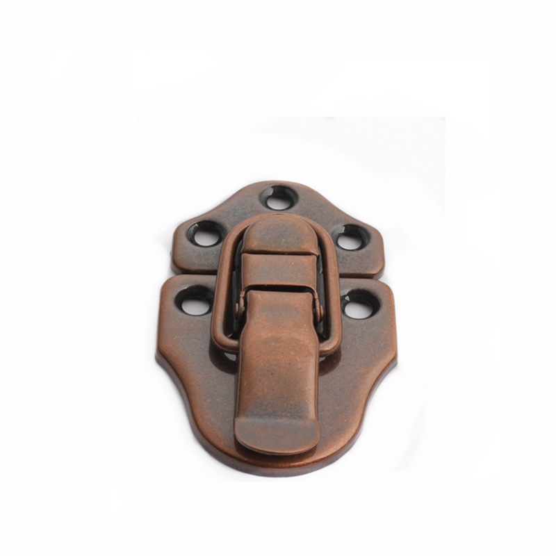 Supply furniture hardware accessories iron lock tool box cabinet cover buckle wooden box drawer antique iron buckle buckle