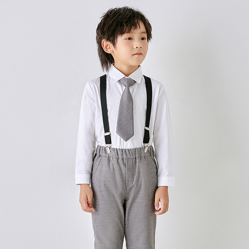 Suit School Uniform Children's Chorus Recitation Performance Suit British Style Primary School Students' Class Suit Kindergarten Garden Suit Spring