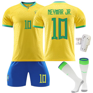 2223 Brazil home jersey No. 10 Neymar 20 venius 9 chalisen 18 resus suit uniform