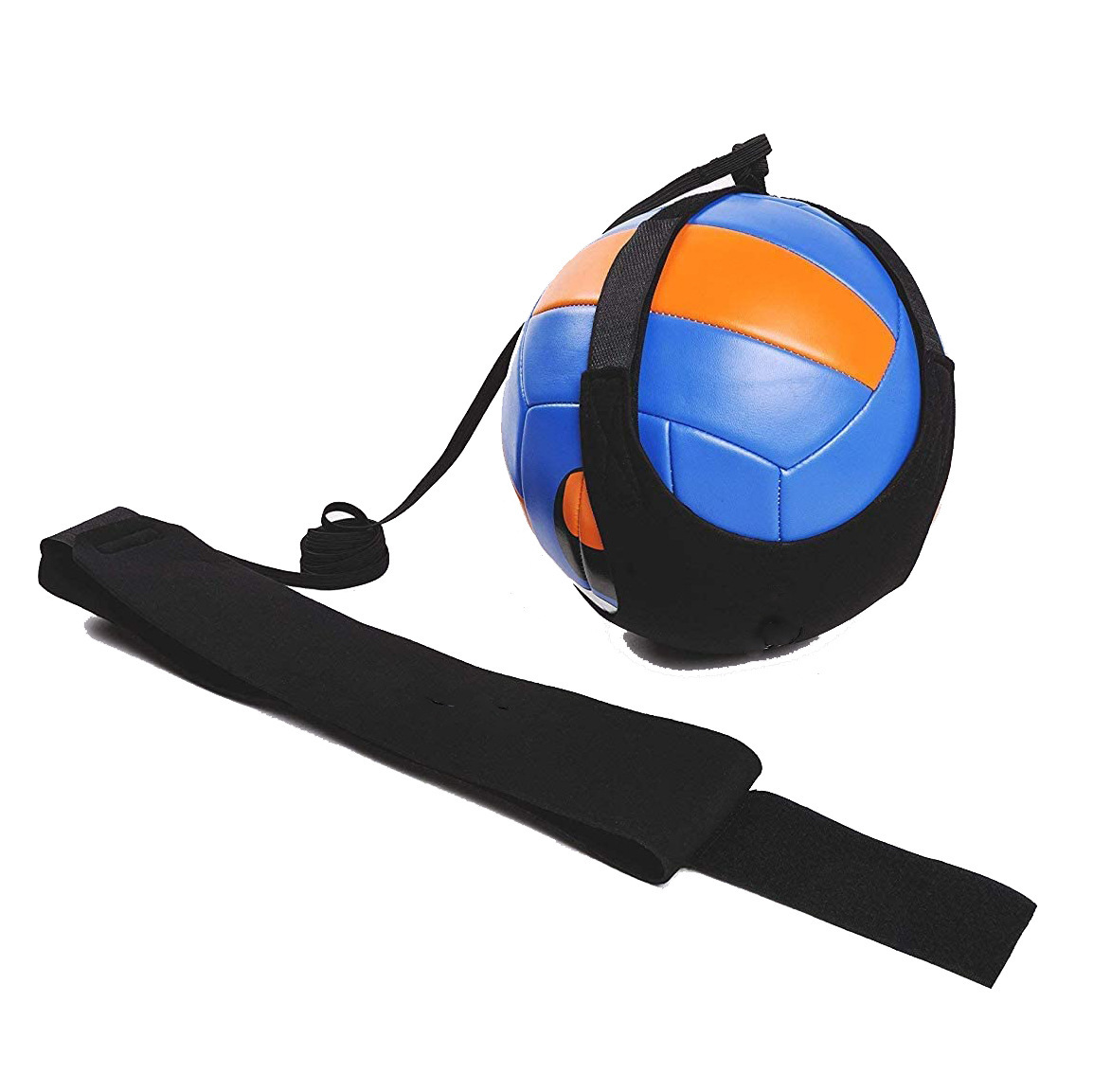 Cross-border spot ball bounce with elastic convolute volleyball football trainer ball bounce football training Belt