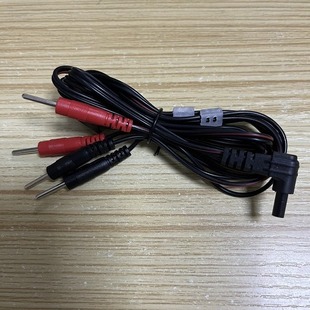 2.35 safety gauge elbow 1.2 m long one drag four red and black pin electrode wire