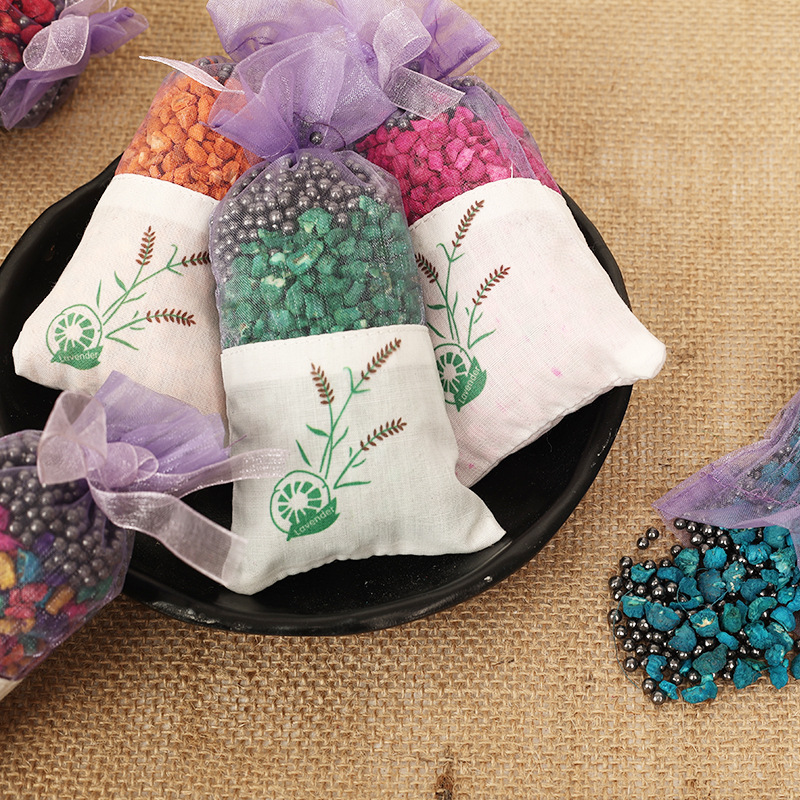 Lavender Sachet Sachet New House New Car Deodorization Activated Carbon Deodorization Air Purification Room Wardrobe Fragrant Bag