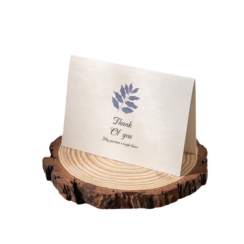 Amazon Teacher's Day Greeting Card Lover Thanksgiving Blessing Card Simple Small Card Mother's Day Business Message Card Wholesale