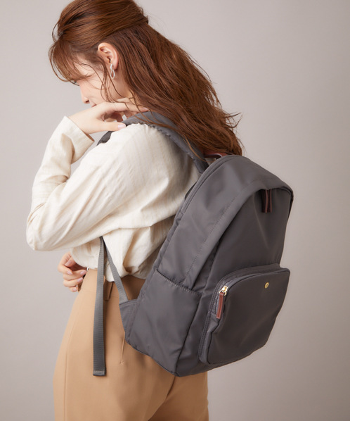 Japanese Lego Japanese nylon backpack travel backpack lightweight waterproof solid color ~ very good quality ~!