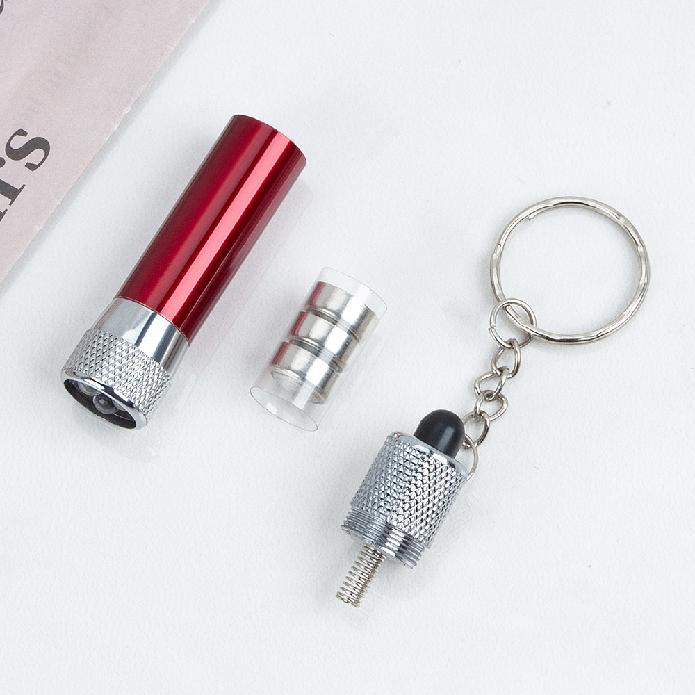 3LED Mini Moon Light Outdoor Miniature Hanging Ornaments Advertising Gift Riding 3 Light Keychain Small Flashlight