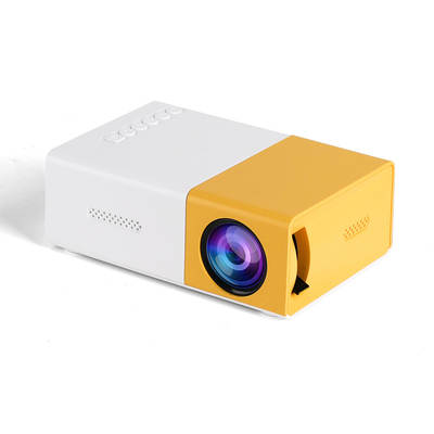 Yellow White Machine YG300 HD Home Mini Mini Projector Home YT300-1LED Portable Projector