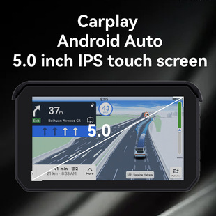 Cross-border hot new motorcycle recorder carpaly navigation waterproof anti-outdoor riding HD all-in-one machine