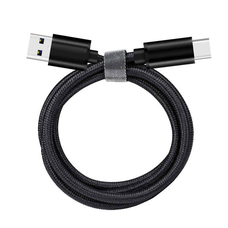 USB3.2 to typeC data cable for car mobile phone computer 3A60W fast charging hard disk 10Gbps data cable