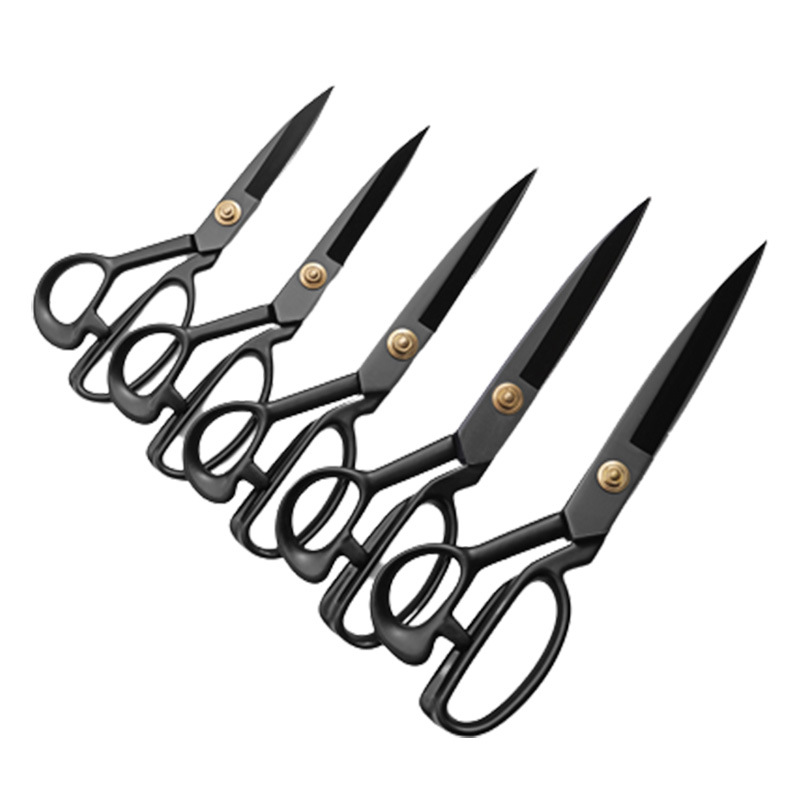 Tailor scissors cloth cutting professional household handmade clothing cutting Amazon 9-inch 11-inch 12-inch special tailor scissors