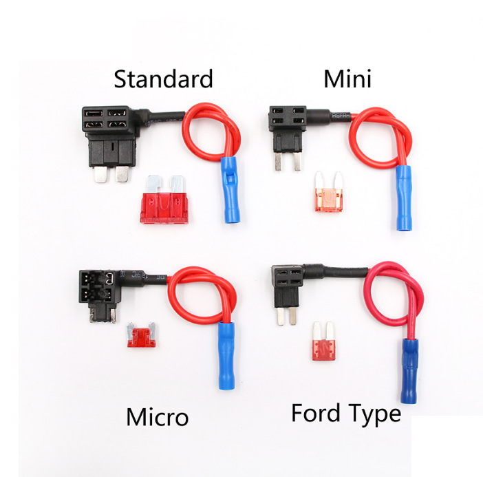 Electric Appliance medium small size miniature Mini car fuse box insert wire copper material cross-border hot sale