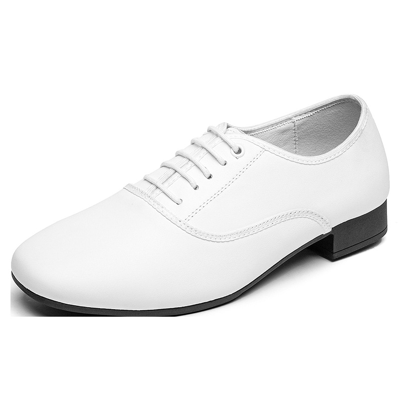 010 Kanghua national standard pas de deux men's Latin dance nappa leather soft sole adult modern men's dance shoes