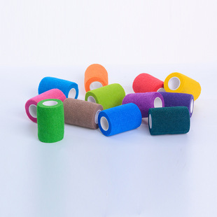 Self-adhesive Printed Horse Leg Bandage 10cm High 4.5 m Long Wound Care Bandage Tear Easy to Bandage Easy to Remove