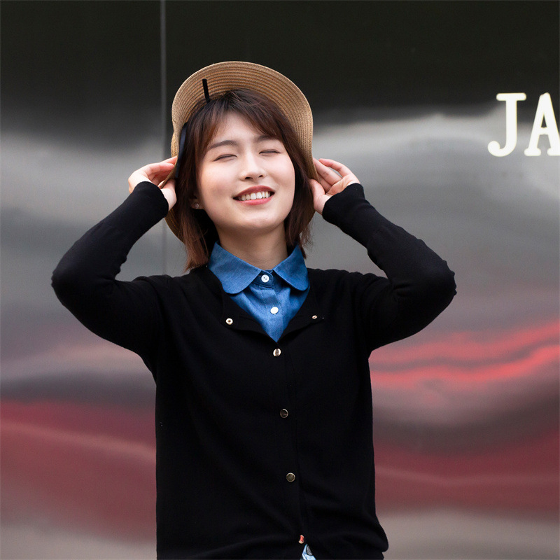 Denim Vintage All-match Pointed Collar Vertical Collar Doll Collar Fake Collar Classic Unisex Shirt Fake Collar