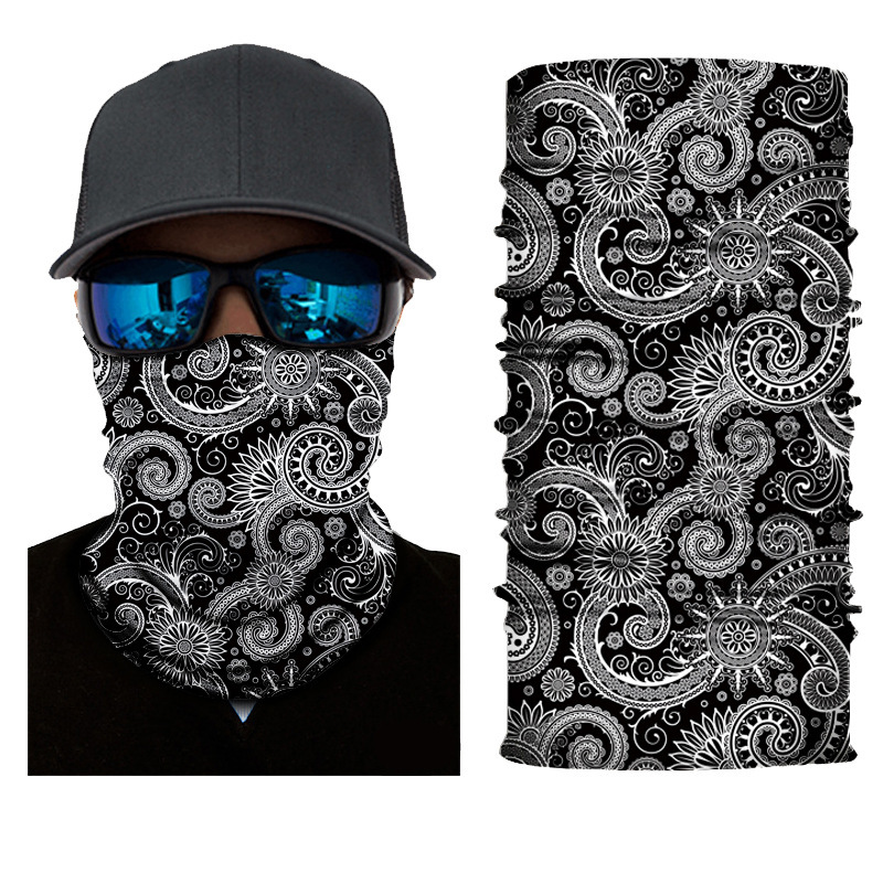 Cross-border exclusive in stock magic headscarf breathable seamless outdoor variety mask collar