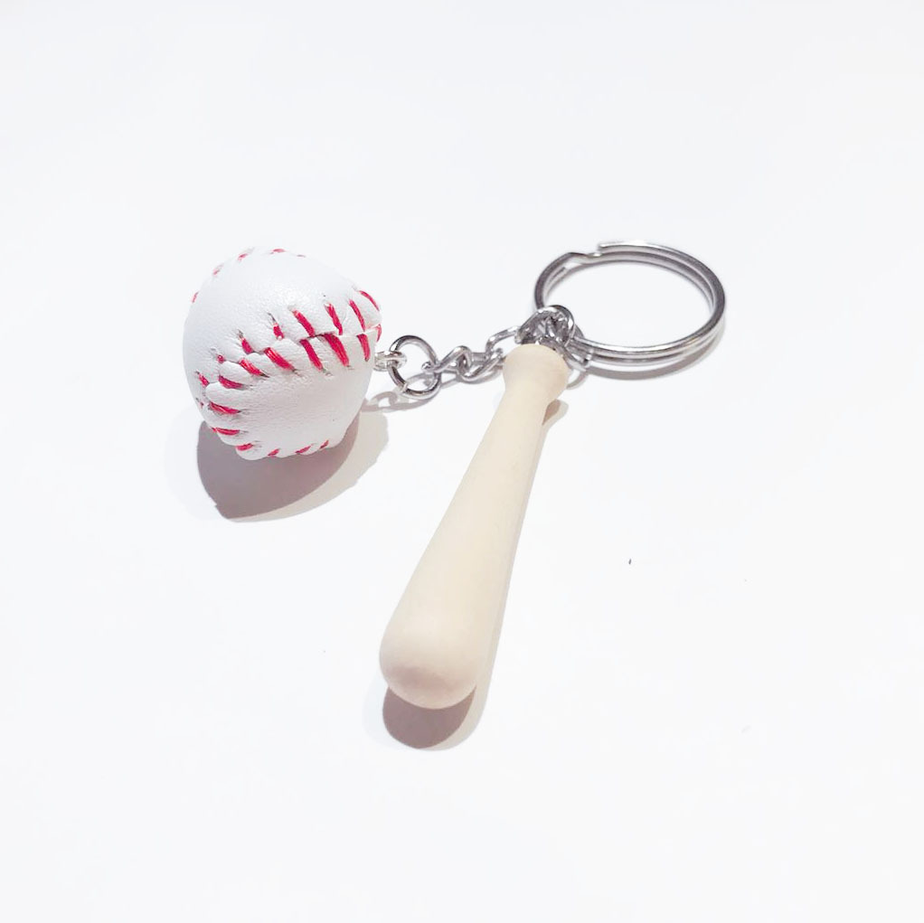Baseball Bat Keychain Sports Commemorative Gift Mini Baseball Softball Keychain Craft Bag Pendant Pendant Factory