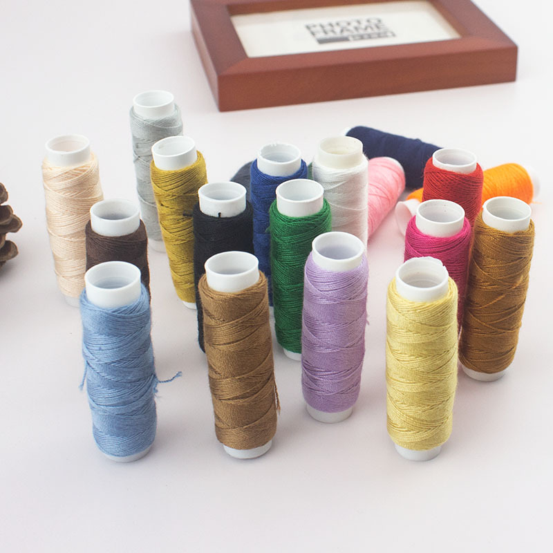 Denim Sewing Thread Thread Thick Thread Household Strong Small Roll Sewing Thick Fabric Polyester Thick Fabric Special Thread for 203 Jeans