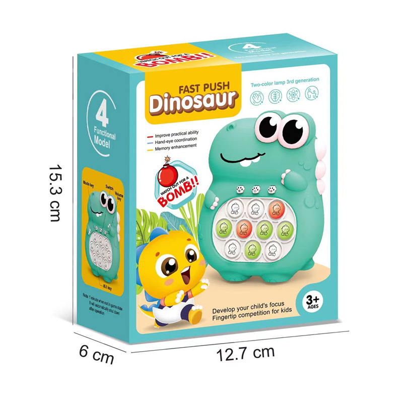 New product speed push game machine children's push play mole killer pioneer Xiaole educational decompression toy