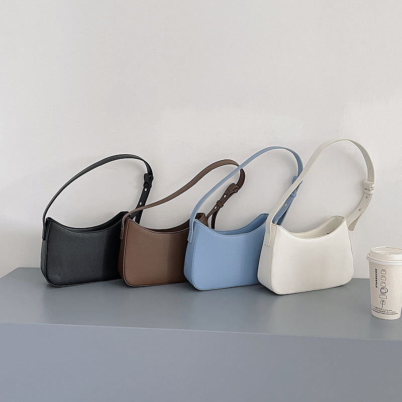 Korean style commuter shoulder bag ins women's bag high-grade all-match handbag bag fashion niche small square bag underarm bag