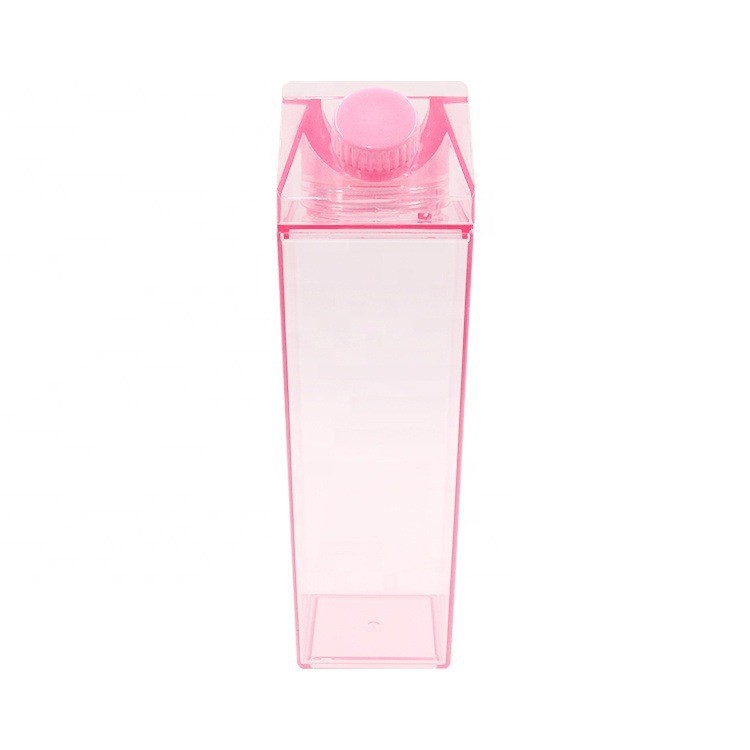 方形牛奶杯网红500ML1000ML热销塑料牛奶杯