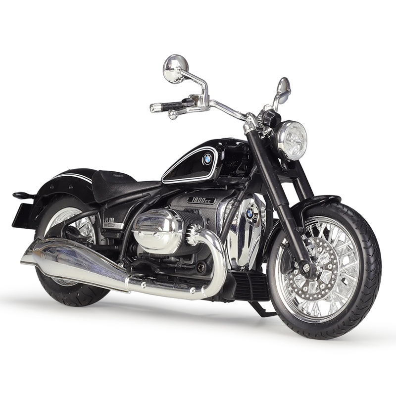 Willy WELLY1:12BMW 2020 BMW R18 Heavy Machine Prince Motorcycle Simulation Alloy Finished Model