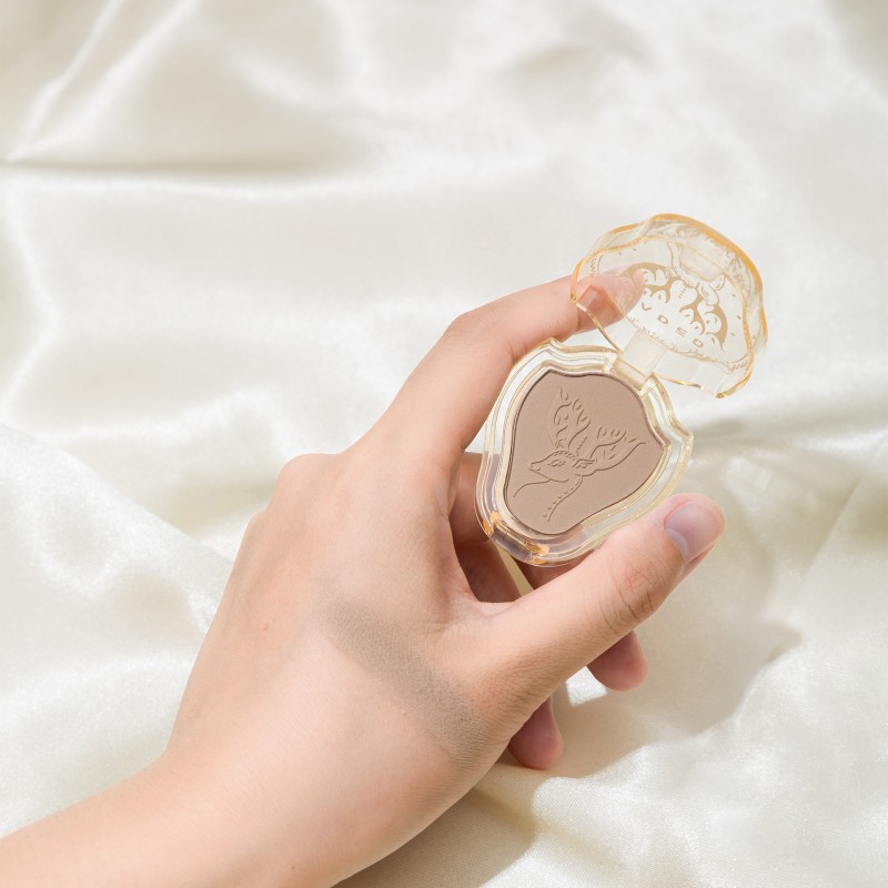 JADED Jia Da Monochrome Blush Pure Wind Natural Naked Makeup Matte Fine Flash Long-lasting No Makeup Waterproof Blush Plate