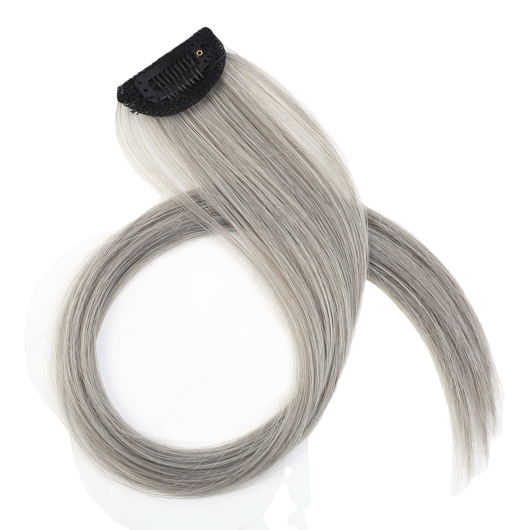 Factory direct supply wig hanging ear dyeing single clip color hair piece hair extension removable trim spot plenty of large favorably