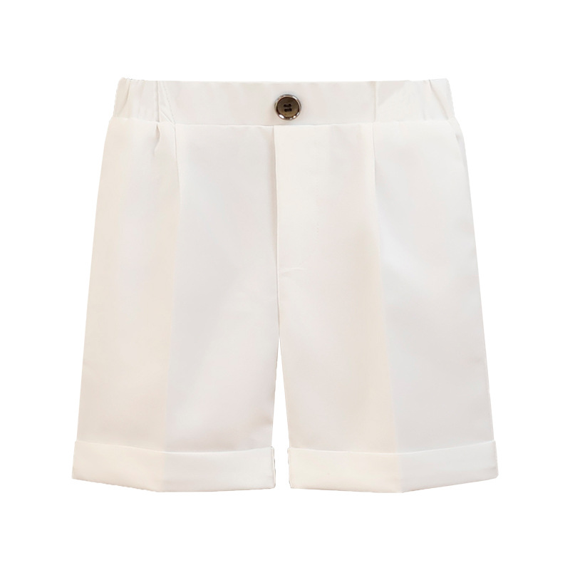 Children's Trousers Summer New Boys' Striped Suit Pants Small and Middle School Students School Pants Performance Clothing Shorts Manufacturers