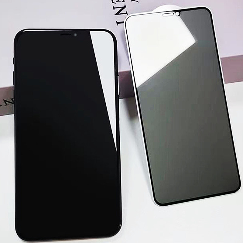 Applicable iPhone13 Protective Film 15 Anti-peep Two Strong Screen Printing Apple 16Promax Full Screen 14Plus Tempered Film