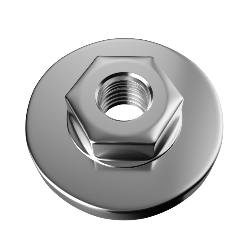 Angle grinder plywood polishing machine saw blade plate angle grinder angle grinder plate modification nut hexagonal plate
