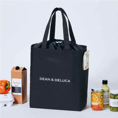 Daily Miscellaneous Appendix DEAN & DELUCA cold preservation picnic bag large capacity thermal insulation outing portable shoulder bag