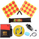 Red and Yellow Card Whistle Singer Patrol Flag 2