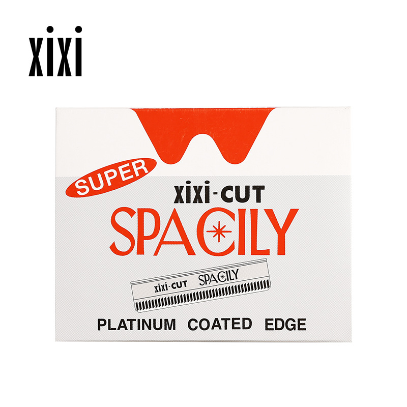xixi10-piece eyebrow shaping blade stainless steel eyebrow scraper corrugated blade disposable eyebrow shaping knife tattoo hairdressing