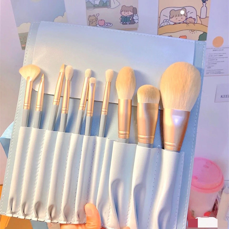 Factory direct beginner portable makeup brush set eye shadow brush set brush makeup tools full set Wholesale