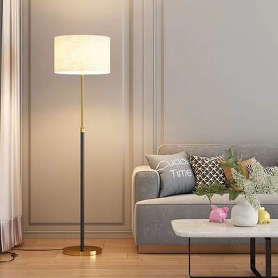 Floor Lamp Living Room Bedroom Bedside Sofa Side Modern Creative Warm Decorative LED Remote Control Internet Celebrity Vertical Table Lamp