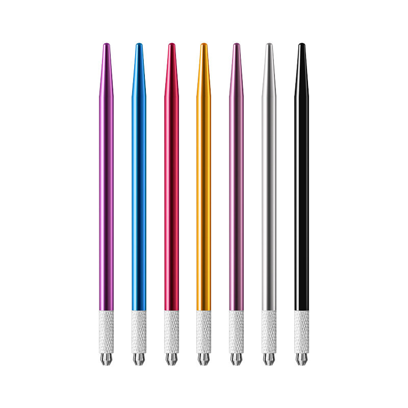 New tattoo hand-made pen high-grade genuine Fog Magic Pen round three round five embroidered eyebrow semi-permanent supplies tools