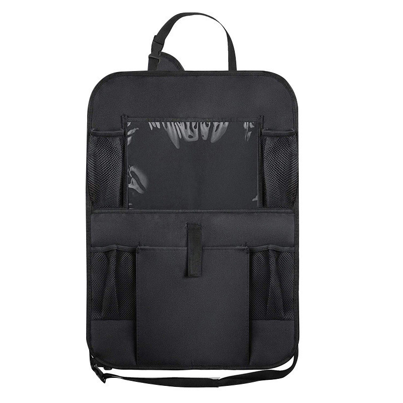 Cross-border Source anti-kick bag car storage bag chair back Oxford cloth storage bag for flat car chair back bag