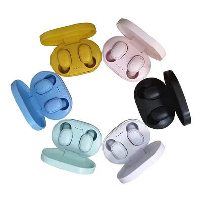 Cross-Border explosion A6S Bluetooth headset Macaron Bluetooth 5.2 Wireless TWS earbuds sports mini type