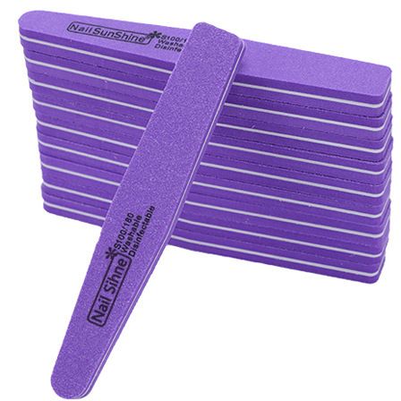 Diamond shaped sponge rub purple