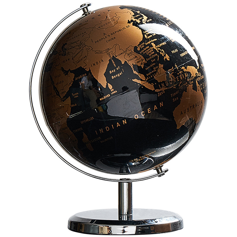 Globe full English decoration small size wine cabinet office study desktop living room home decoration gift decompression