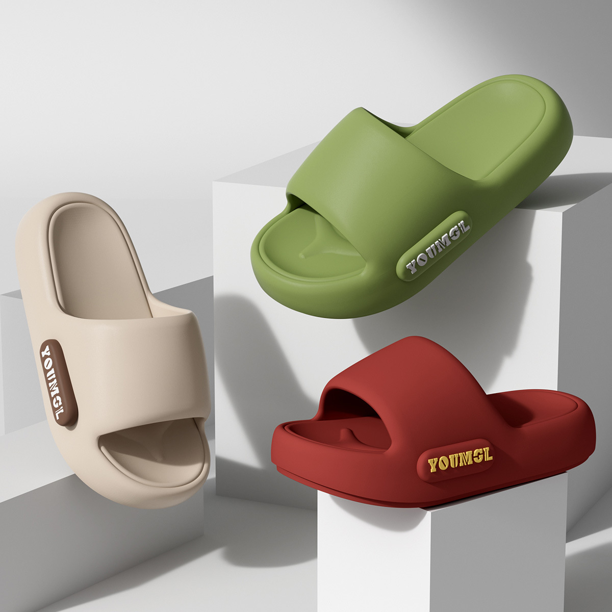 Stepping on excrement anti-slip slippers for women 2024 new indoor home and household anti-slip bathroom bathing eva sandals for men