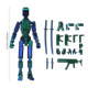 Blue green (13cm) print