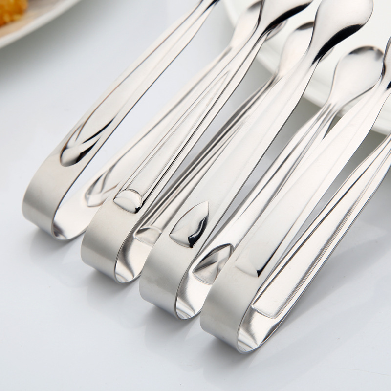 Thickened Stainless Steel Candy Clip Cute Food Fruit Clip Cafe Food Clip Hotel Supplies Source Factory