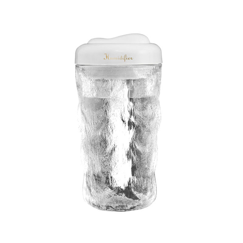 New Egg Humidifier Mini Home Bedroom Hydrating Instrument Office Car Water Drops Humidifier Desktop Colorful Light