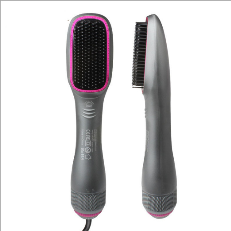 Cross-border new electric hair dryer three-in-one hot air comb hairdressing comb hair dryer iron curling iron