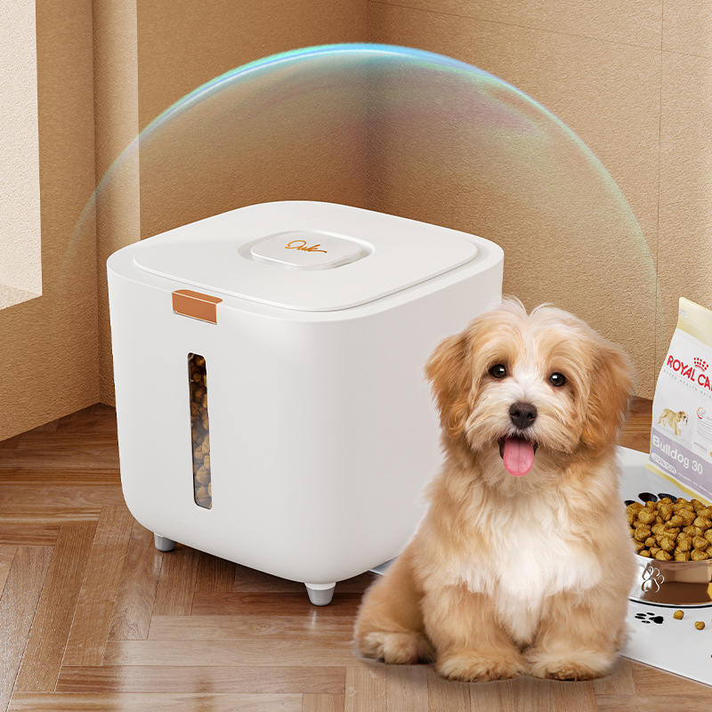Pet Grain Storage Bucket Large Rice Bucket Storage Bucket Food Sealed Moisture-proof Cat Food Bucket Storage Cat Food Dog Food Bucket Wholesale