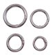 Zinc alloy spring buckle hanging plated spring ring bag DIY accessories open ring bag hanging buckle fur ball pendant