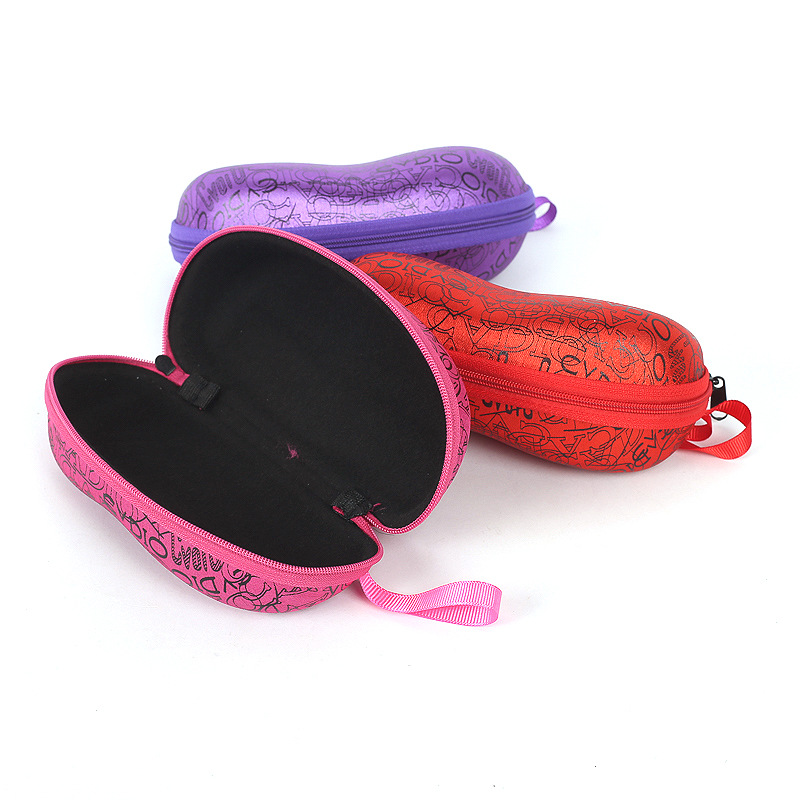 eva glasses box manufacturers anti-pressure zipper box peanut bright letters glasses box sunglasses box sunglasses