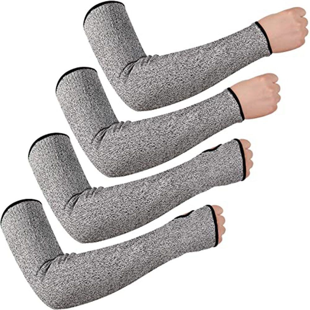 Factory in stock anti-cut 5 grade straight arm guard can open glass factory auto repair factory protective sleeve wear-resistant wrist guard