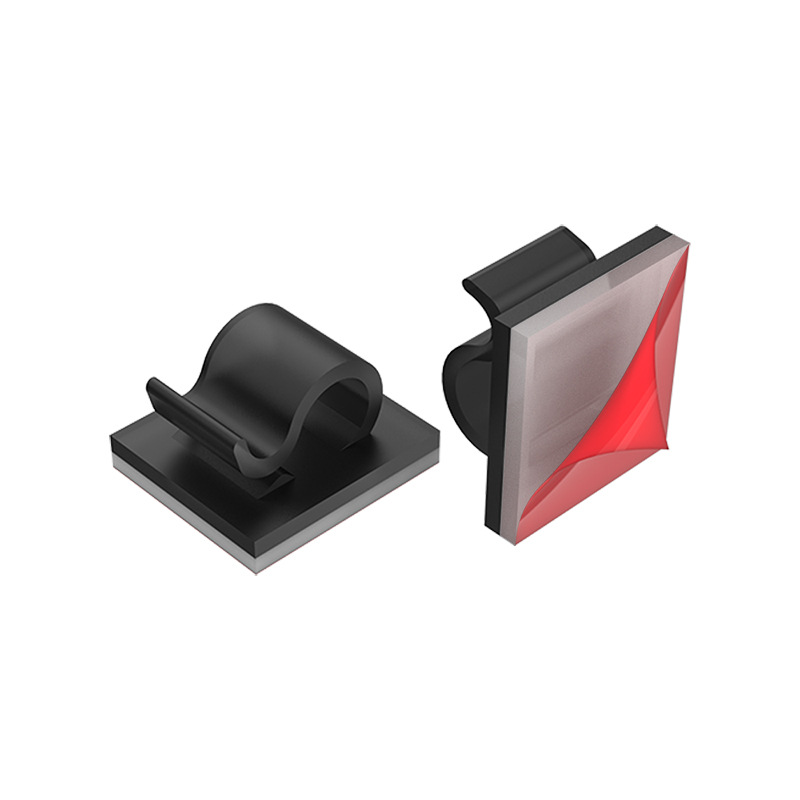 Factory direct Desktop Storage self-adhesive cable cable clamp data cable clip Winder cable organizer