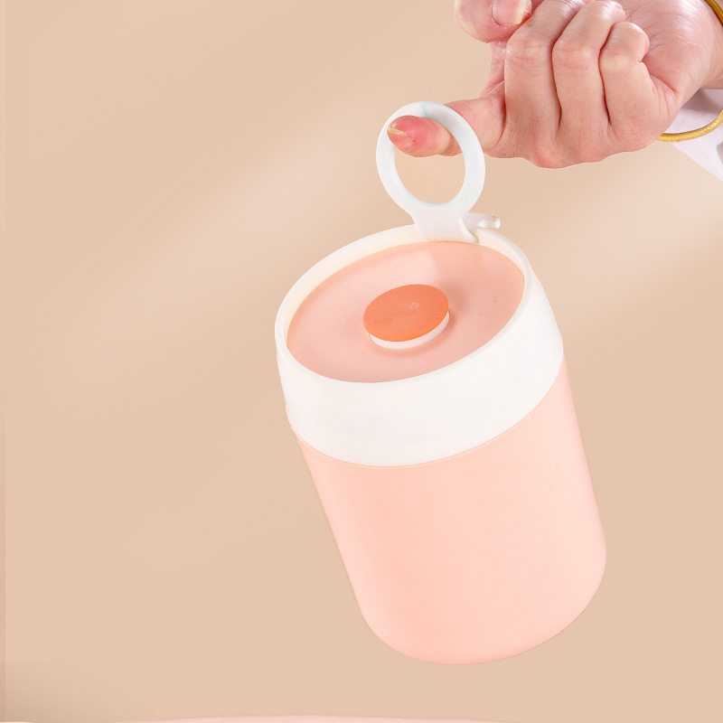 INS Japanese-style 304 Stainless Steel Breakfast Cup Large Capacity Soup Cup with Lid and Spoon Student Portable Sealed Oat Milk Cup